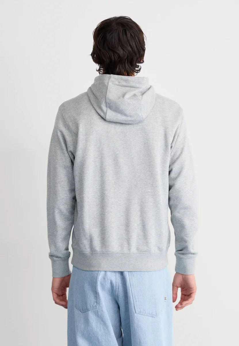 Nike Felpa Con Cappuccio M Club Hoodie Fz Bb Grigio - immagine 3